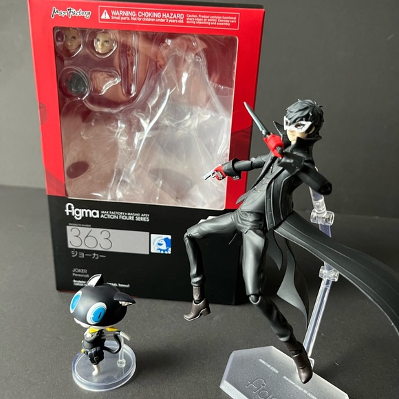 Anime action figure Joker Persona 5 Figma 363 Japan - Picture 5 of 15